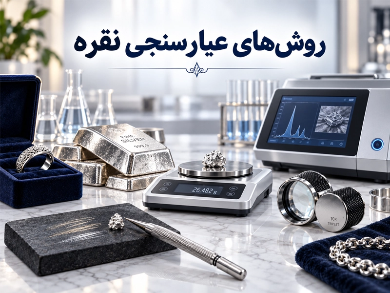 روش های تشخیص نقره اصل از تقلبی